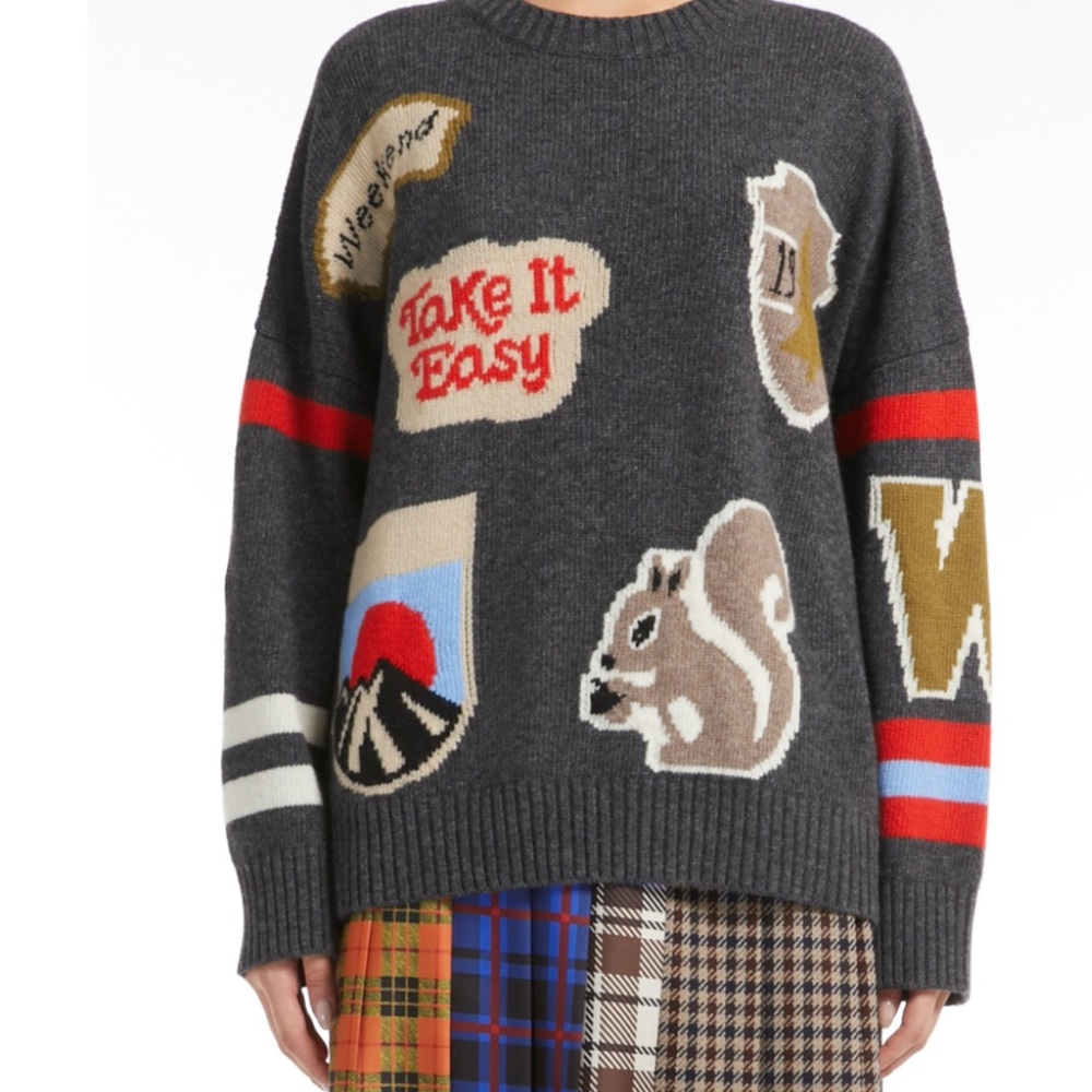 Weekend by Max Mara Graphic Sweater - Picture 11 of 12